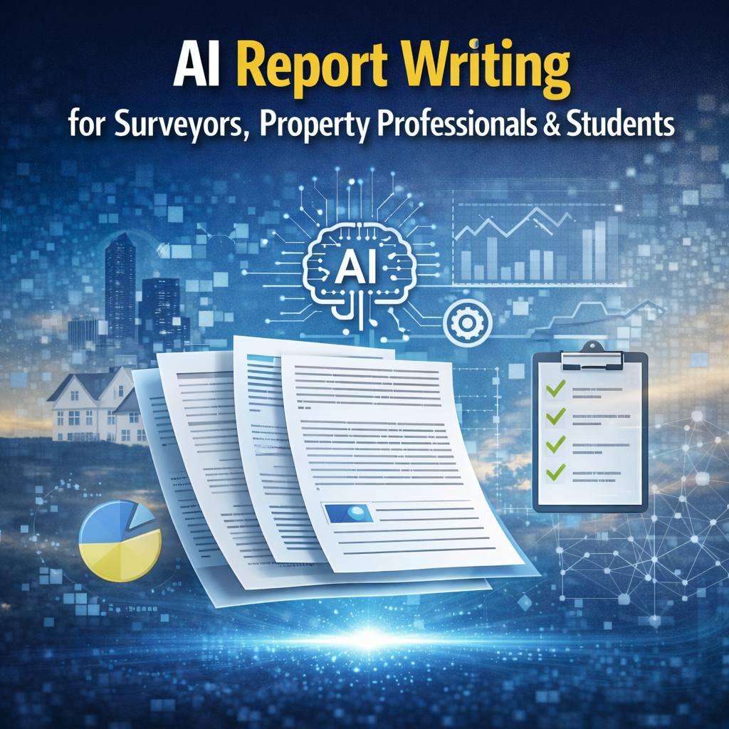 Featured image for the article: AI Report Writing for Surveyors, Property Professionals & Students – A Complete Guide to Smarter